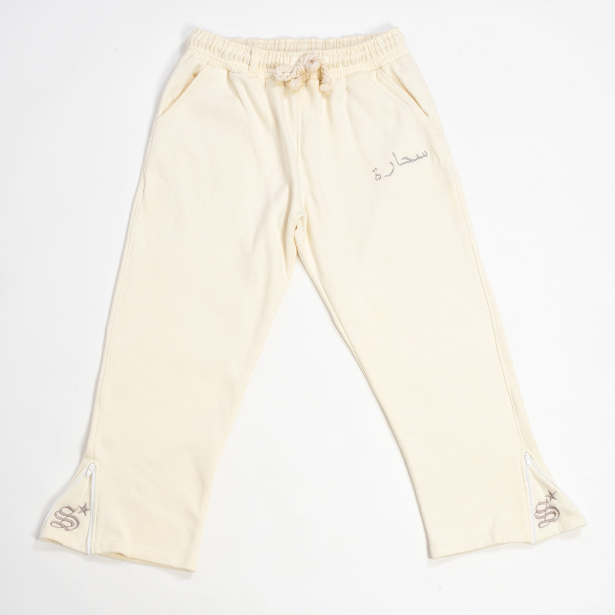 Creme Joggers