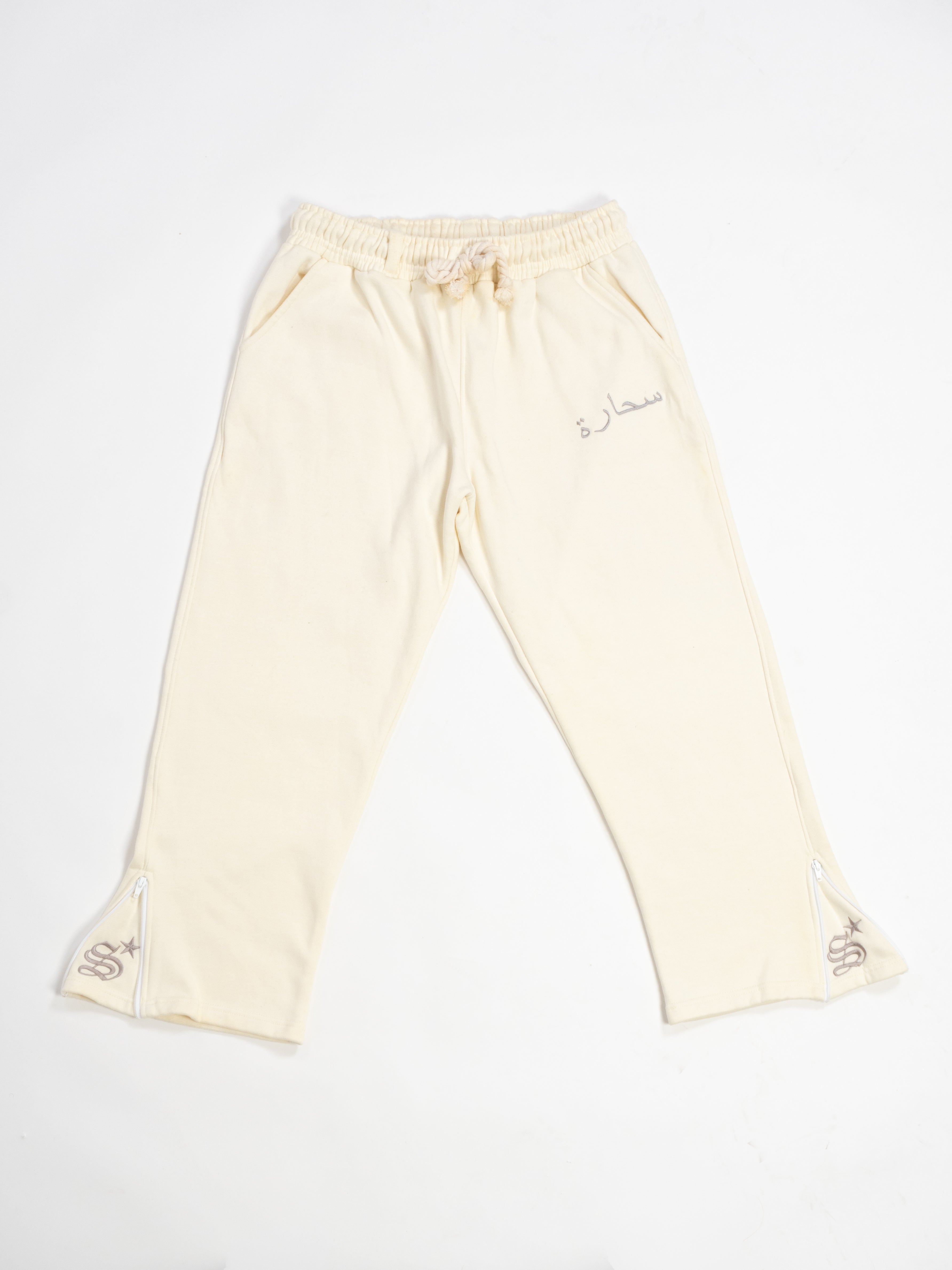 Creme Joggers