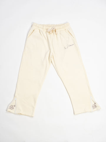Creme Joggers