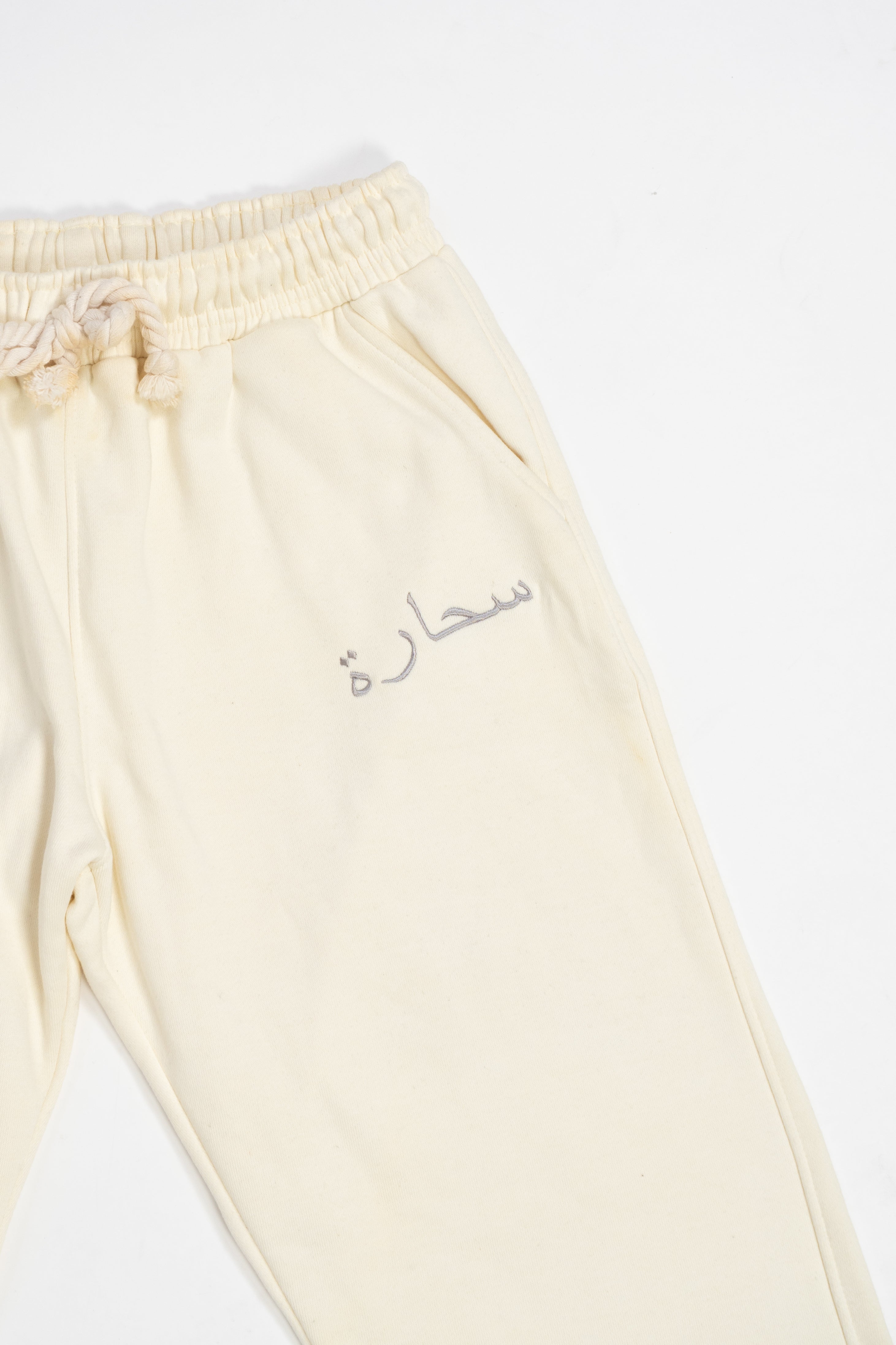 Creme Joggers
